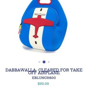 New Kids Airplane Lunch Bag